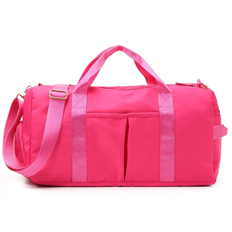 Gym Bag for Women with Shoe Compartment Durable Lightweight Yoga Large Handbag